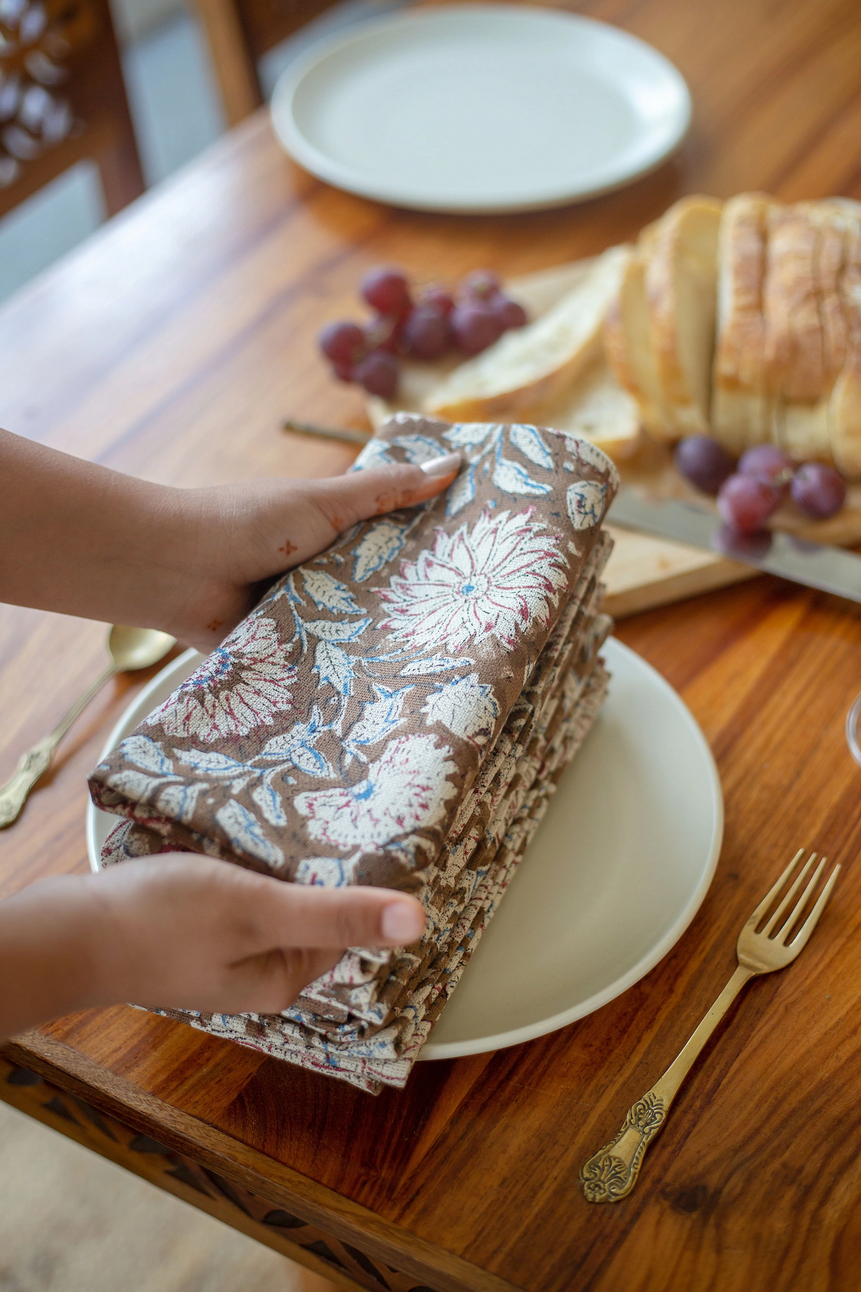 Napkins - Hazelnut - Happy Cabbage London