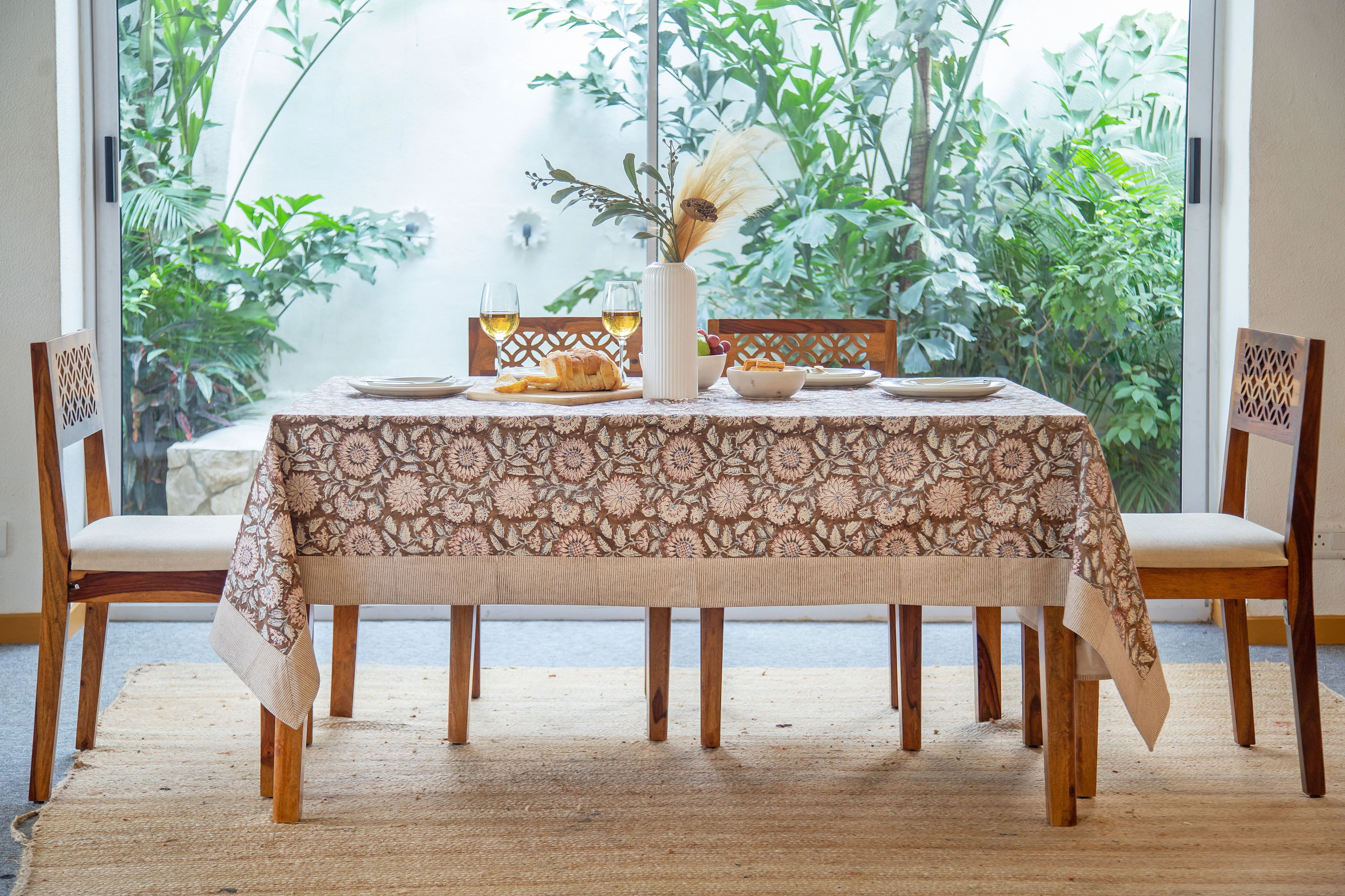 Tablecloth - Hazelnut - Happy Cabbage London