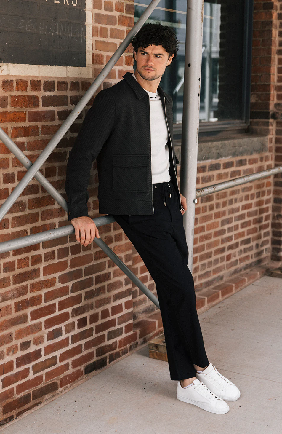 Dalmore Zip Through Jacket in Chocolate - Happy Cabbage London