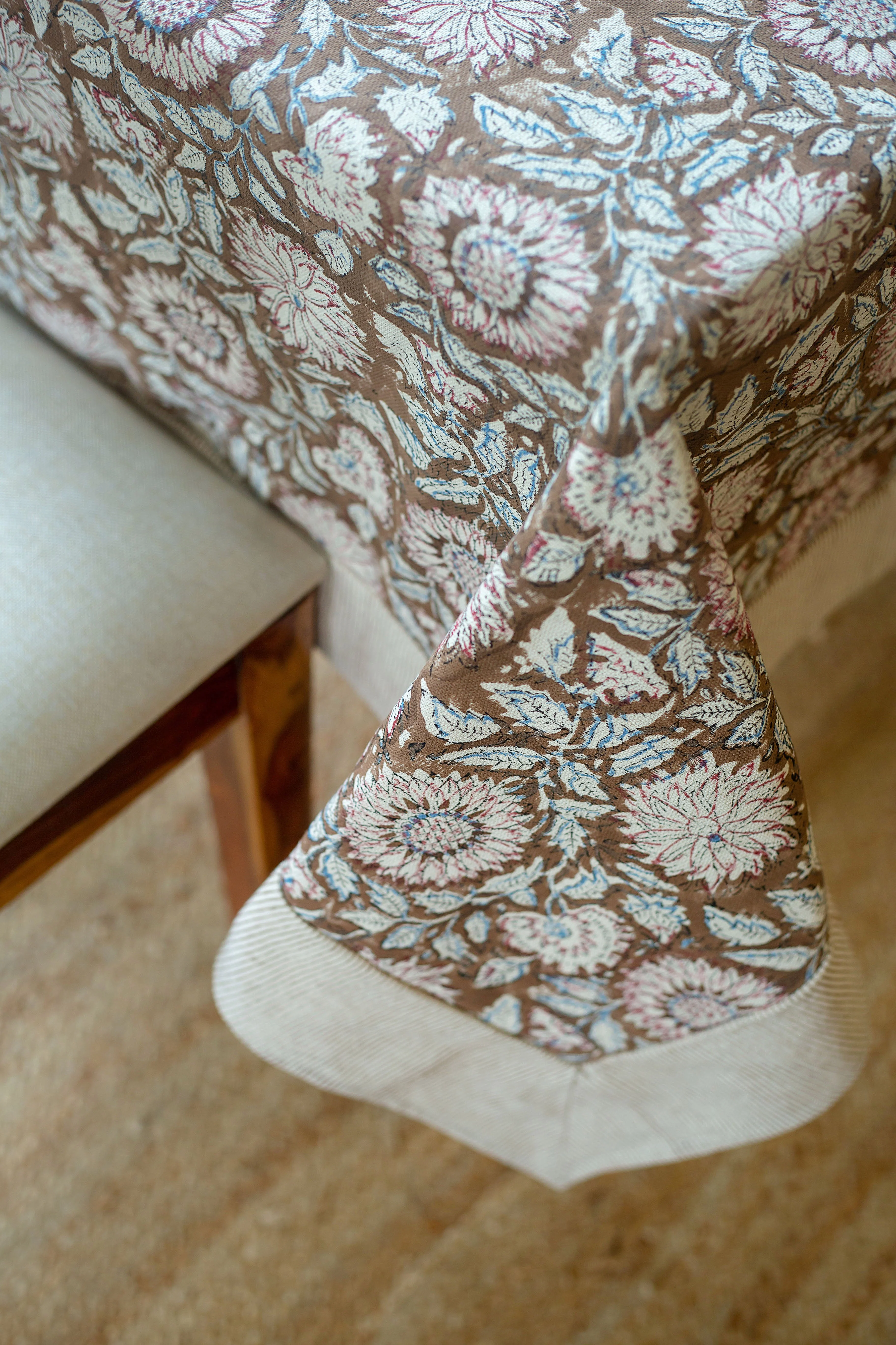 Tablecloth - Hazelnut - Happy Cabbage London