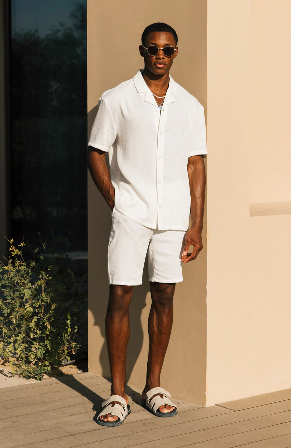 Fiorano Short in White - Happy Cabbage London